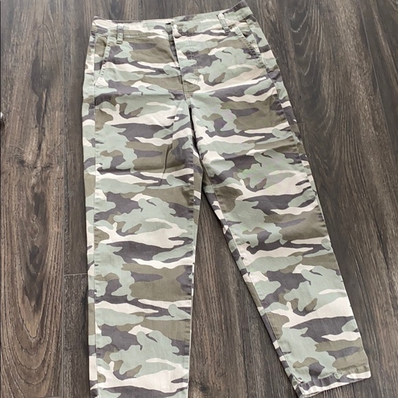 J Crew camo pants - Picture 1 of 3